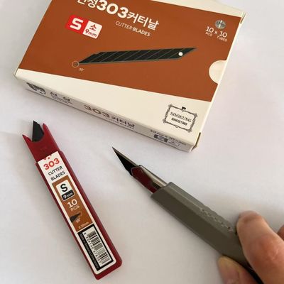 Купить Лезвия для резака из высокоуглеродистой стали SK2 толщиной 0,38 мм для оклейки автомобилей, малый размер Производство в сети