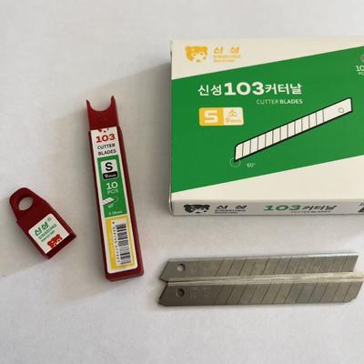Купить Cutting Paper Get 9mm Cutter Blades with 0.38mm Blade Thickness and High Carbon Steel Material Производство в сети