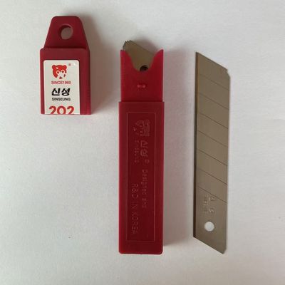 Серебряные 8 сегмента Sk2 быстрорежущие 18 мм ножевые лезвия для различных проектов
