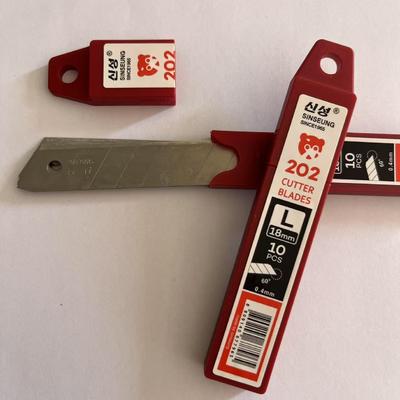 Серебряные лезвия SK2 Snap 18 мм, прочные, универсальные для проектов
