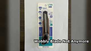 L705 Сверхмощная поворотная ручка 18 мм Резак с надежным контролем безопасного режущего инструмента лезвий